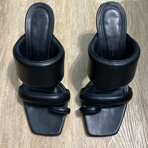 Black Vero Cuoio heels